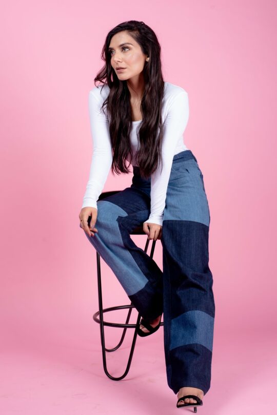BOX PATCH JEANS