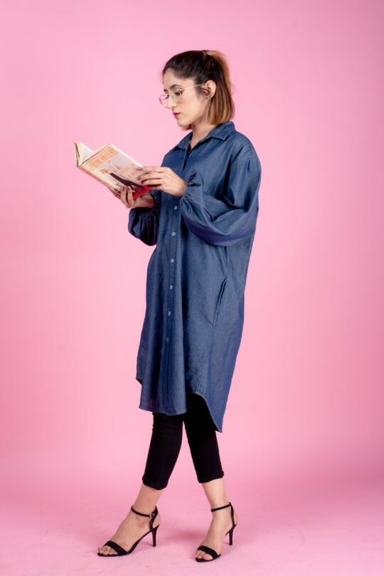 Denim Dress - YARA THE STORE